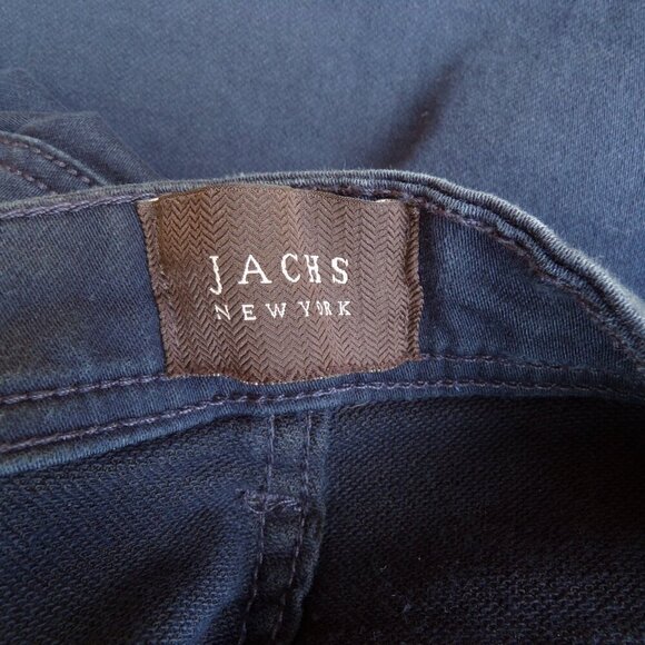 Jachs New York Men's 36x30 Blue Stretch Five Pocket Pants. EUC - Picture 8 of 10